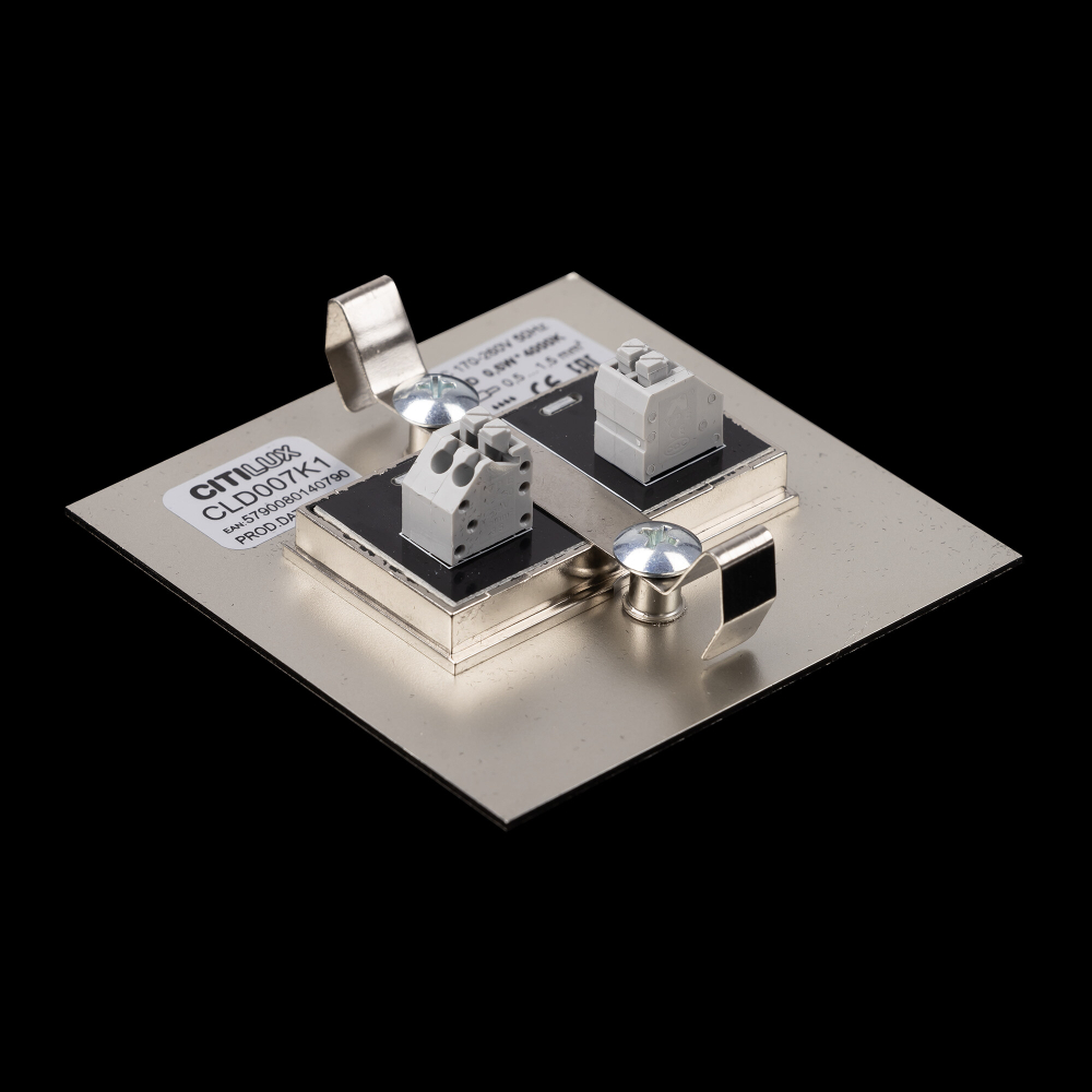 Citilux Скалли CLD007K1 LED Встраиваемый светильник лестничный Матовый Хром