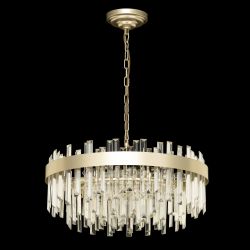 Citilux Лаура CL301282 Люстра хрустальная подвесная Шампань