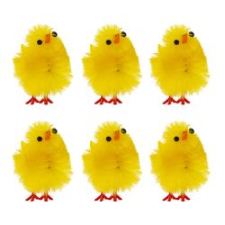 GAEM Набор из 6-ти фигурок декоративных "Цыпленок" (1,5*2*3), L6 W4,5 H3,5 см