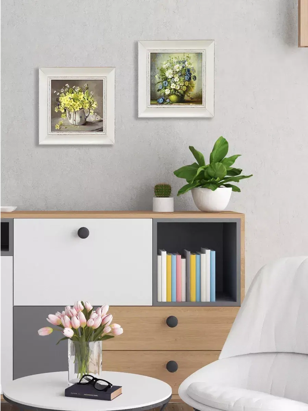 Картина на стену интерьерная на холсте 27*27 см