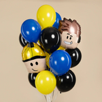 Шар Герой Роблокс Блоки в наушнниках