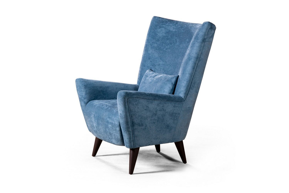 Кресло Dublin велюр синий