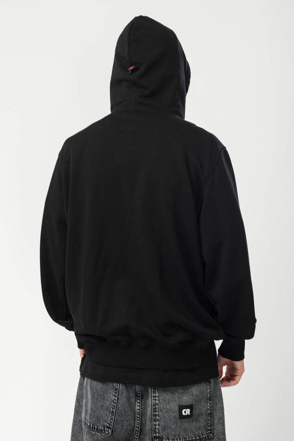 Худи Base Hoodie Wide Summer Лого 38 ТМ черный - фото 2