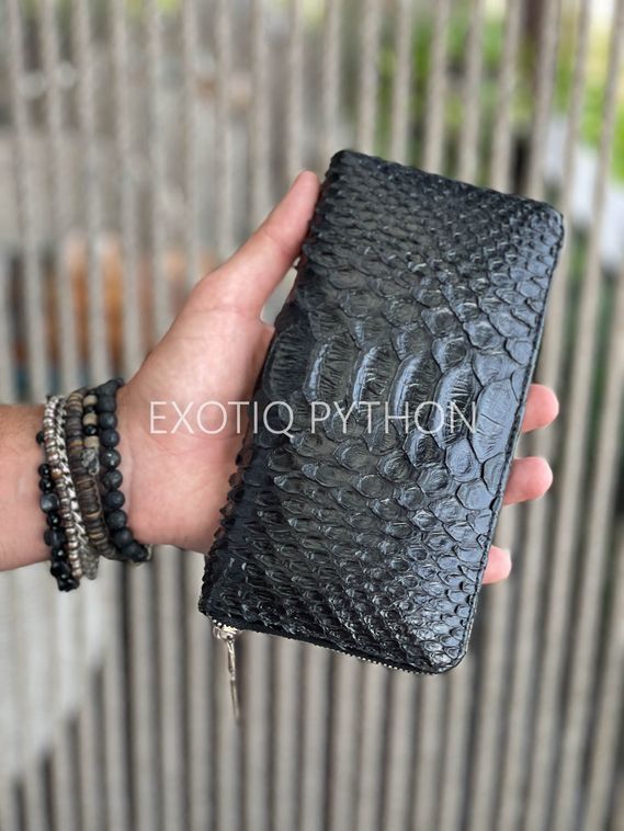 Кошелёк из кожи Драгон питона WA-186