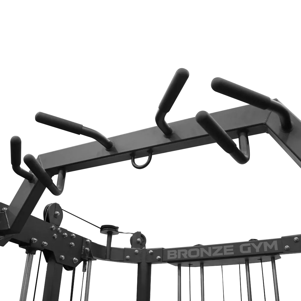 Многофункциональный силовой комплекс со встроенными весовыми стеками профессиональный BRONZE GYM YARD