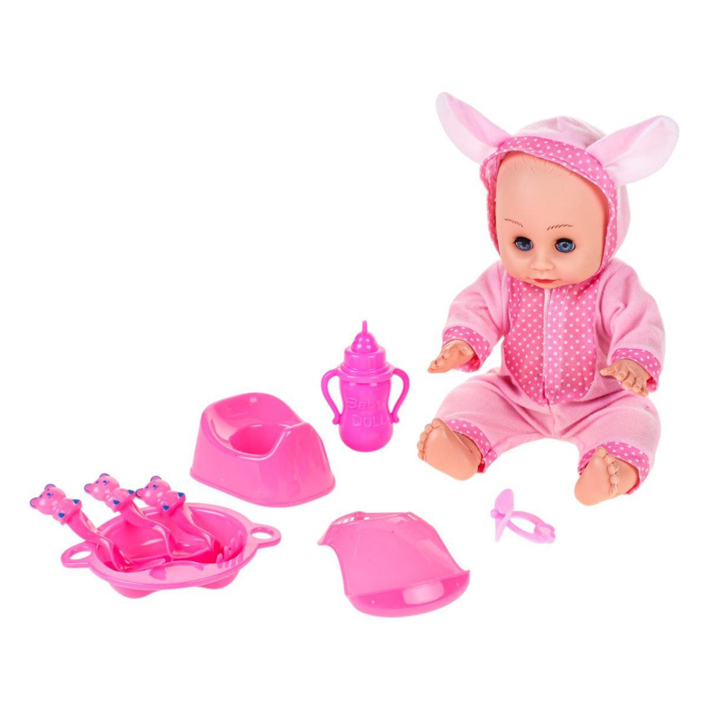 Пупс функциональный с аксесс., коробка ZL9920-A