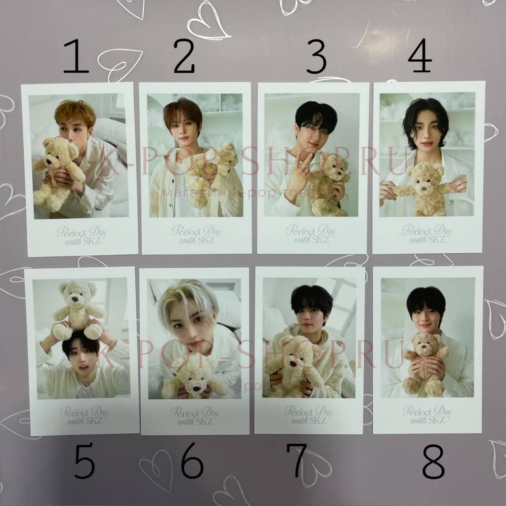 Полароиды STRAY KIDS - [SEASON’S GREETINGS PERFECT DAY WITH SKZ] 2