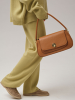 Сумка Deboro 30973 коричневый лист