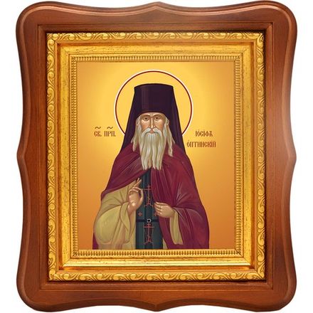 Иосиф Оптинский преподобный. Икона на холсте.