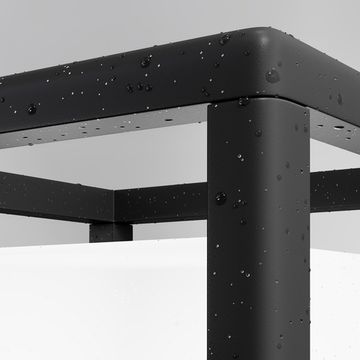 Уличный ландшафтный светильник 1*Е27 O455FL-01GF графит Trim Maytoni