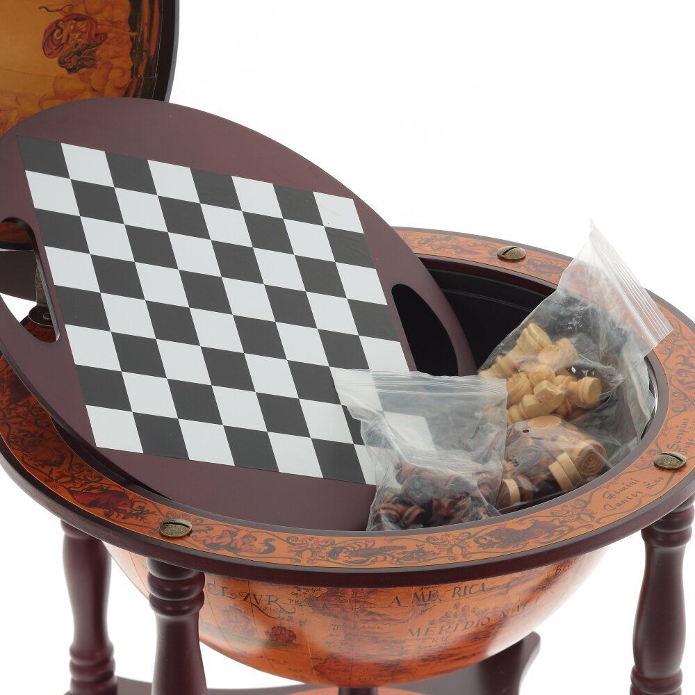 GAEM Глобус-шахматы, L41 W41 H56 см