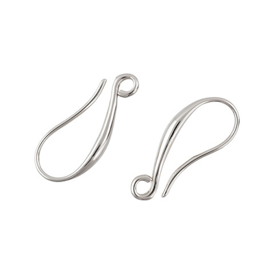 "Zlatka" Швензы FMK-H02 21 х 8 мм 2 шт под серебро