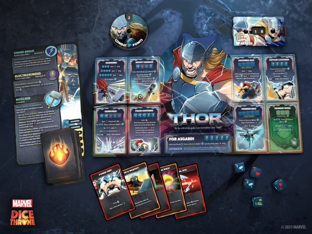 Dice Throne Marvel - Battle Chest
