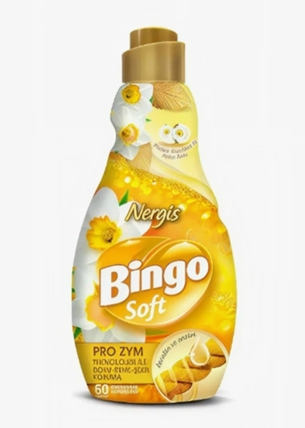 BINGO КОНДИЦИОНЕР Д/БЕЛЬЯ КОНЦЕНТРАТ НАРЦИСС SOFT NARCISSUS 1440 МЛ*9