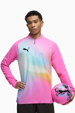 Кофта Puma Individual Lightspeed Ultimate 1/4 Zip - розовый