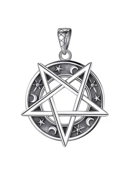 Амулет Оборотная Лунная пентаграмма КС-018-1