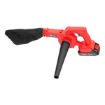 Воздуходувка-пылесос акк. портативная, LB-185, 35 м/с, 170 м3/ч, Li-Ion, 20 В // MTX