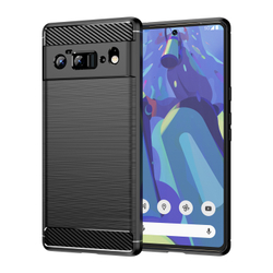 Мягкий защитный чехол под карбон для Google Pixel 6 Pro, серии Carbon от Caseport