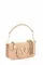 Маленькая сумка на плечо Valentino Small Locò персиковый