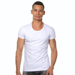 Белая мужская футболка (Размер: M) (Цвет: белый)