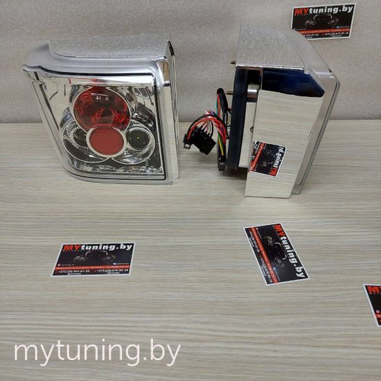 Задние фонари chrome для VW T4