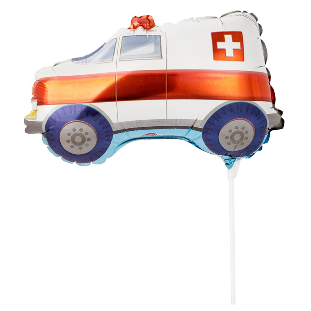 Шар Фольгированный Скорая помощь (Белый)