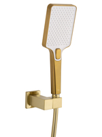 Смеситель для душа WONZON & WOGHAND CUBE 2.0, Брашированное золото (WW-88048068-BG)