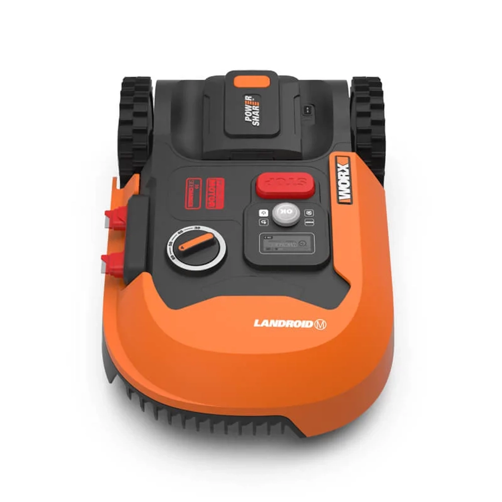 Робот-газонокосилка WORX Landroid M500 Plus WR165E (500 м²) В нож 18 см, WR165E