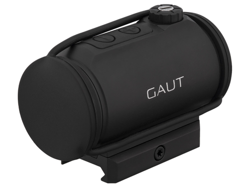 Коллиматорный прицел Gaut Tourmaline 1x25, закрытый, точка 2 МOA красная, Weaver (G-C-25-2R)