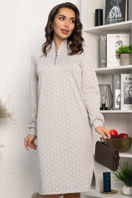 Платье Изящный образ (бежевое) П13750-19М LT Collection