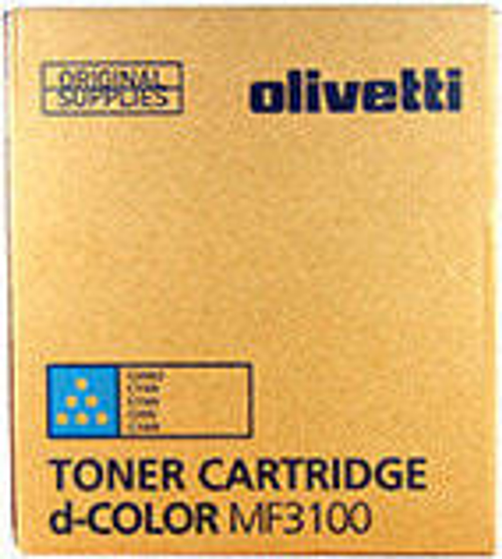 Olivetti B1136 тонерный картридж Подлинный Голубой 1 шт