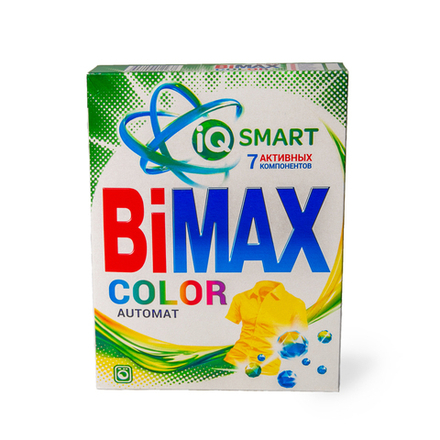 Стиральный порошок "Bimax" 400гр КОЛОР/24