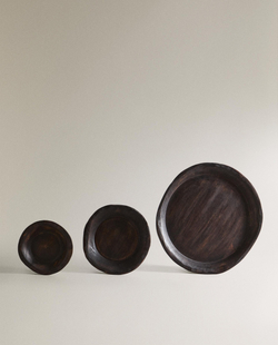 Zara Home Поднос из дерева, 17.5 см