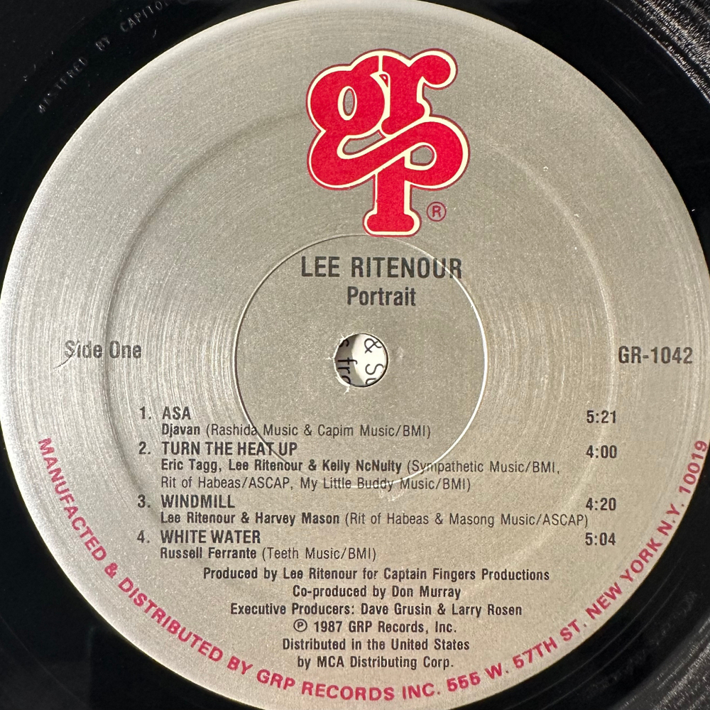 Lee Ritenour ‎– Portrait (США 1987г.)