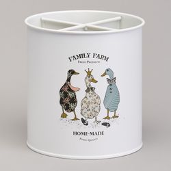 ПОДСТАВКА AGNESS "FAMILY FARM" ПОД КУХОННЫЕ ПРИБОРЫ 14*15 СМ