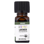 Aura Cacia, Чистое эфирное масло, органическая лаванда, 7,4 мл (0,25 жидк. унц.)