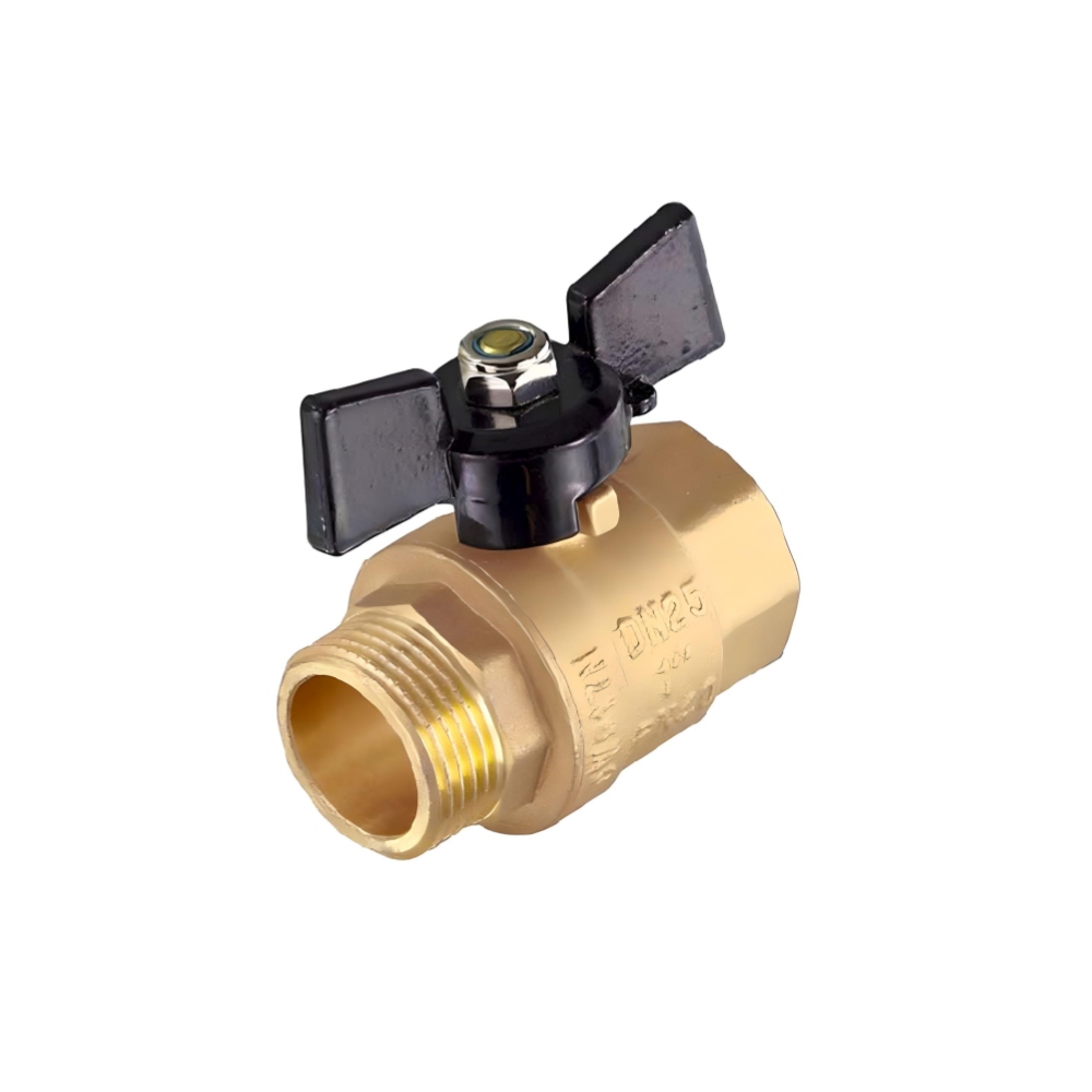 Шар. кран ЖЕЛТЫЙ ViEiR  1/2 Г. х Ш. БАБ  (120/12шт)