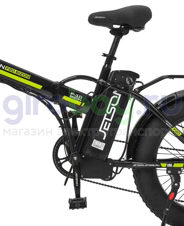 Электровелосипед Jetson F20 BIZON MAX (48V/25Ah) - Чёрный