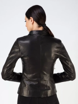 Кожаная куртка осень натуральная косуха