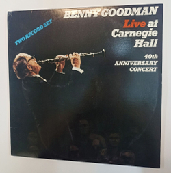 Винтажная виниловая пластинка LP Benny Goodman Live At Carnegie Hall 40th Anniversary Concert 2LP (USA 1978)