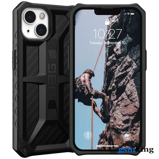 UAG Monarch Kevlar® Series Case for Apple iPhone 13 | 14 Carbon Fiber (Чёрный) 113171114242