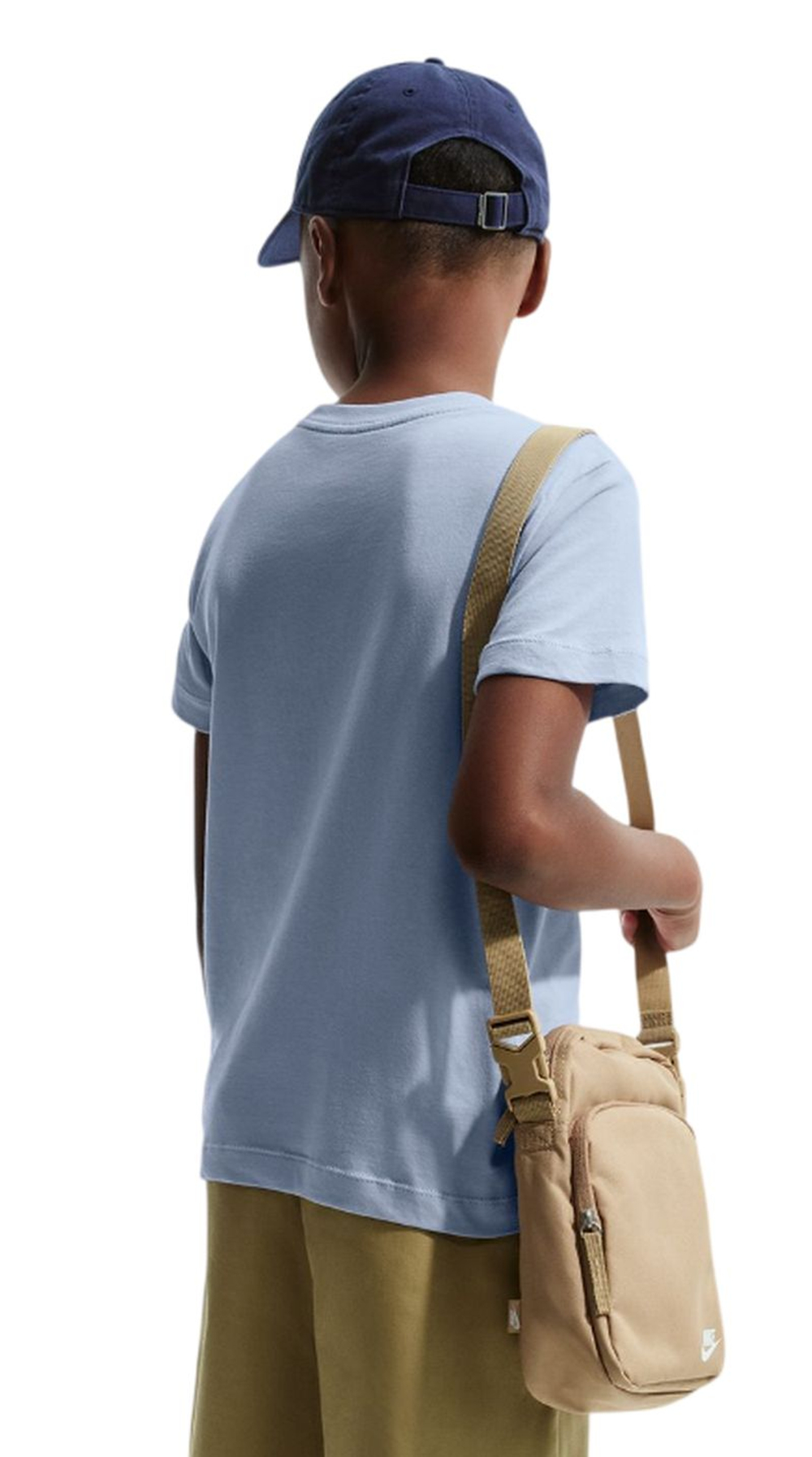 Детская теннисная футболка Nike Boys Sportswear - light blue/white