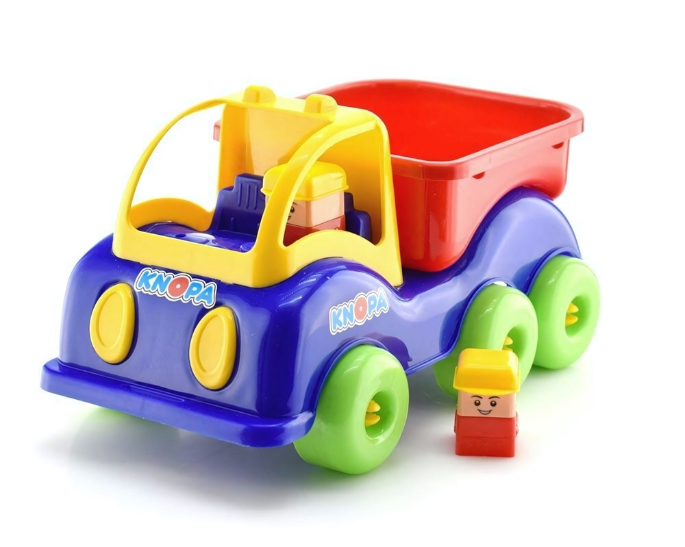 Грузовик "Силач" 3 оси 33 см (КНОПА)