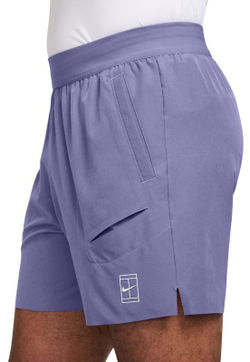 Мужские теннисные шорты Nike Court Advantage Dri-Fit 6in Tennis - Фиолетовый