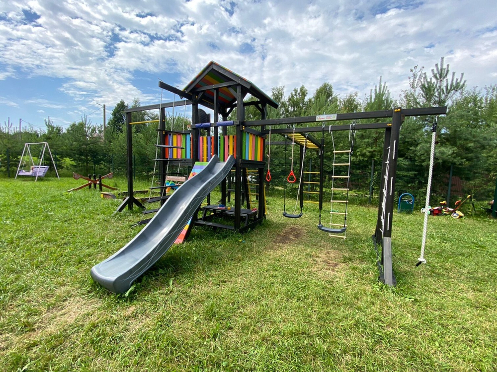 Детская площадка Савушка 2 (BLACK EDITION)