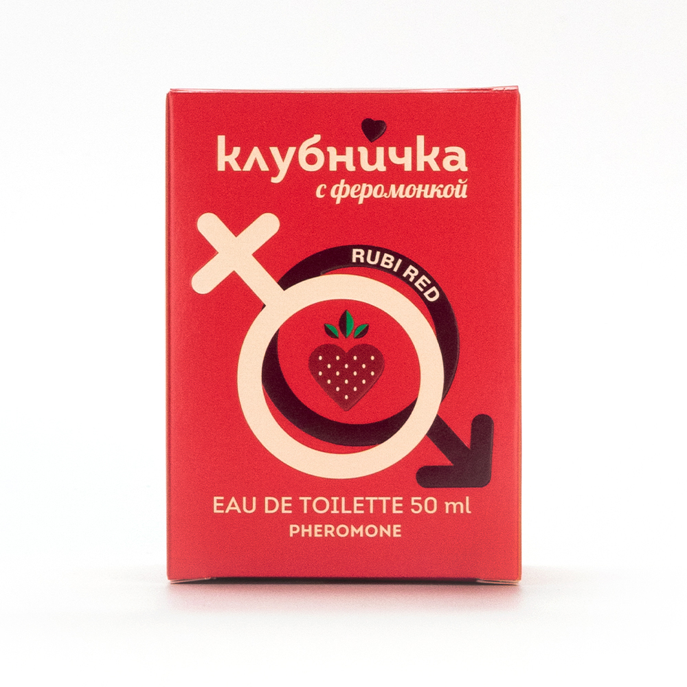 Вода туалетная Клубничка С Феромонкой Rubi Red (Клубничка С Феромонкой Руби Рэд) – 50ml for women