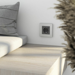 Рамка на 1 пост AluMax (алюминий)