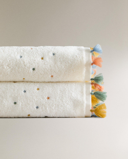 Zara Home Полотенце для лица и рук из хлопка, z amana biel · 5650/013