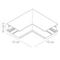 Коннектор L-образный внутренний Arte Lamp Linea-Accessories A480806