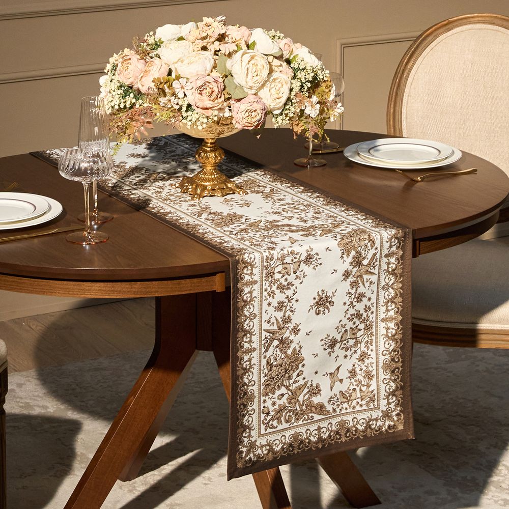 ДОРОЖКА " ROYAL GARDEN" 40Х146СМ ,БЕЛЫЙ ,100% ХЛОПОК ,ТВИЛ С ПРОПИТКОЙ